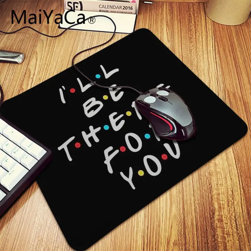 maiyaca tv series friends quotes customized laptop gaming accessories mousepad mouse mat keyboard 80x40cm xxl mouse pad game free global shipping