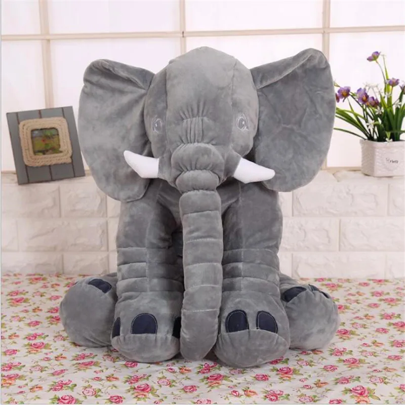 40 см/60 см милый слон плюшевая игрушка детская подушка для сна мультяшное животное плюшевая игрушка мягкая подушка новорожденная Кукла Детс... от AliExpress RU&CIS NEW