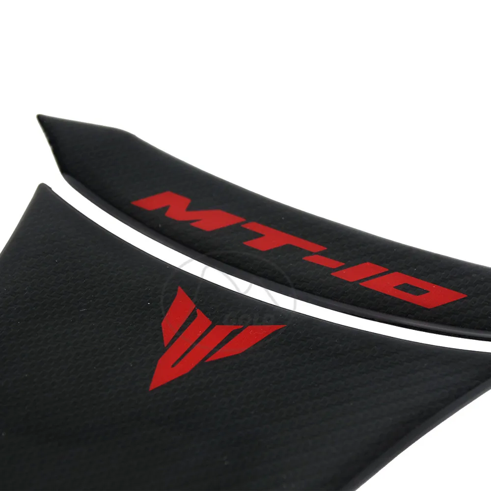 

For Yamaha MT-10 2016-2020, 3D motorcycle fuel tank pad protective film, gel paint protection, carbon fiber adhesive fuel tank