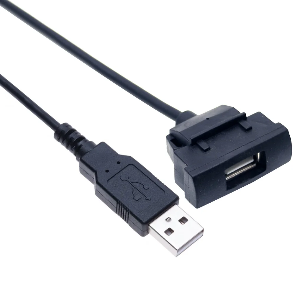 Car Cable For RCD510 RNS315 Radio Extend USB 4 Pin Female Male Interface Adapter for Skoda Octavia Slot Headunit Panel | Автомобили и