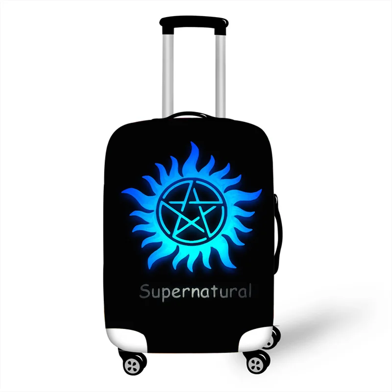 18-32 Inch Supernatural Elastic Luggage Protective Cover Trolley Suitcase Dust Bag Case Cartoon Travel Accessories