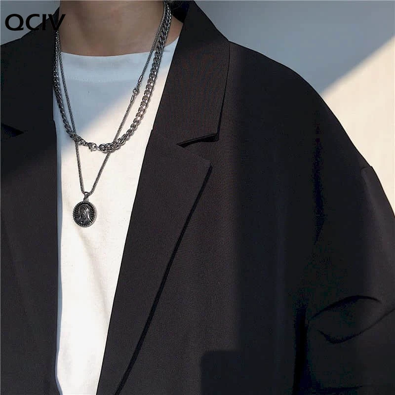 

Casual suit jacket male oversize Korean trend summer thin handsome men small suit elegant uniform high street Japan Harajuku