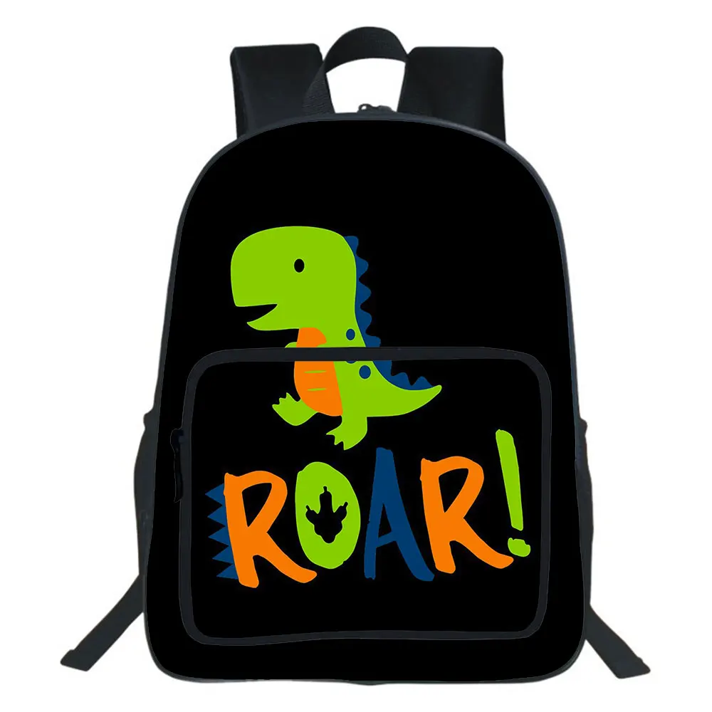 Dinosaur School Bag Men Bookbag Boy Girl Bag Students Knapsack Men Travel Shoulder Backpacks Double-layer Rucksack Children Bag