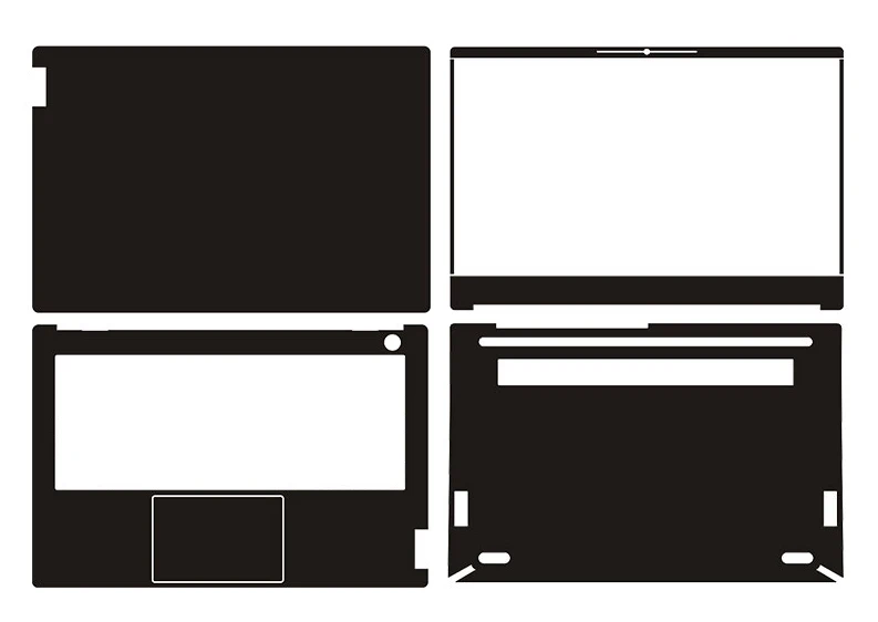 Наклейка для ноутбука наклейки из углеродного волокна защитная крышка Lenovo ThinkBook