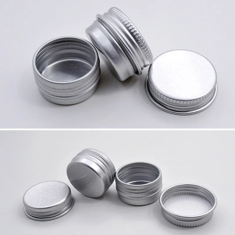 

200Pcs 5ml 5g Aluminum Can, Candle jar,Cream Can,Eye Cream tin Can,Conditioner Cosmetic Container