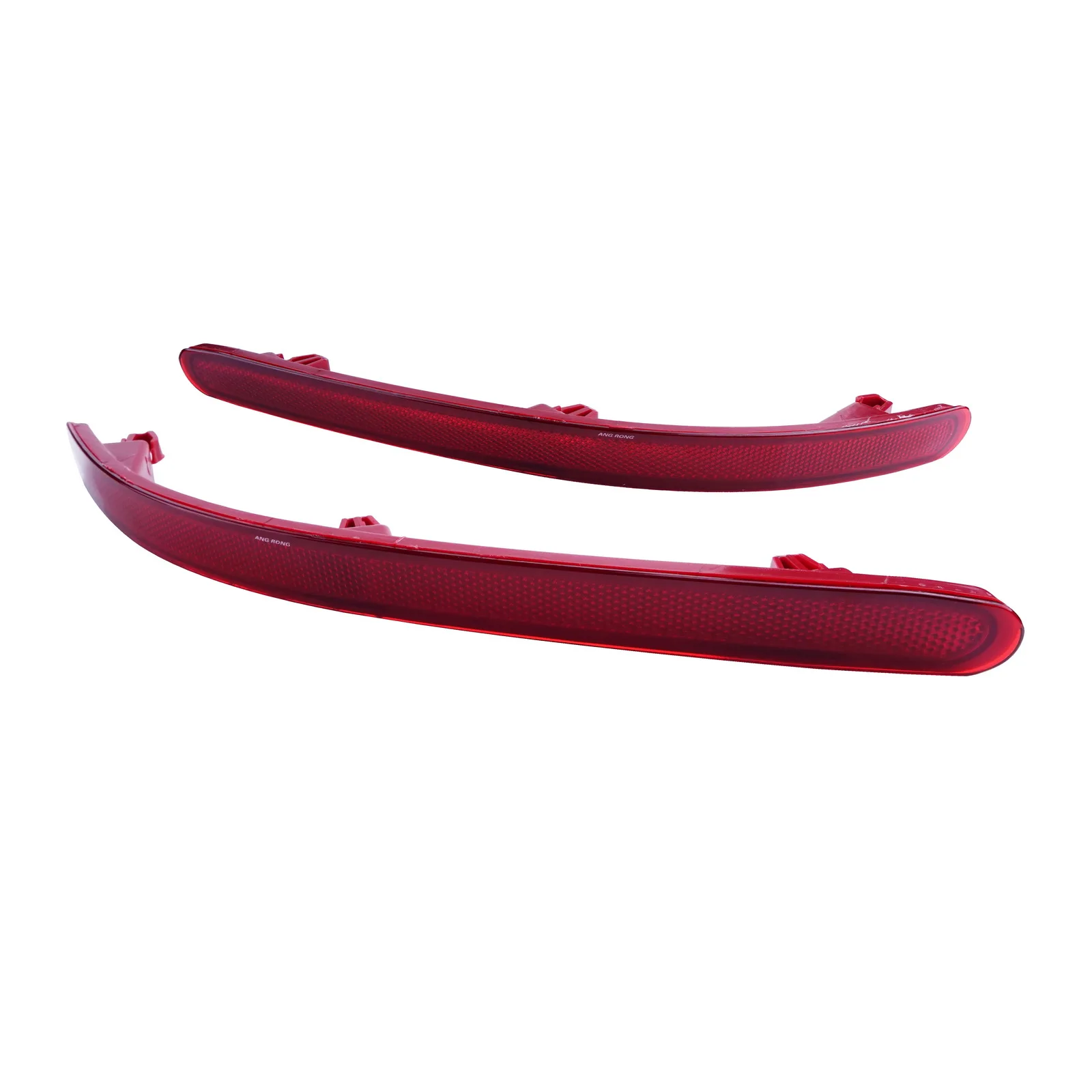 Пара отражателей заднего бампера с красной линзой без света для VW Touareg 7L 2002-2010 L + R