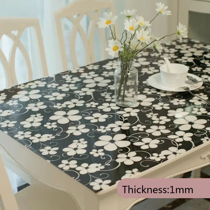 Tafelkleed пластиковые потертые шикарные Tischdecke прямоугольные прямоугольники Nappe