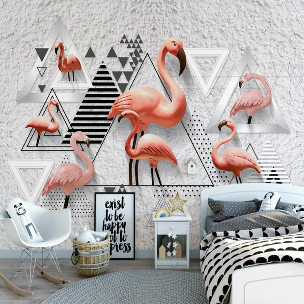 3D-обои Milofi на заказ Настенные обои в скандинавском минималистичном стиле 3D