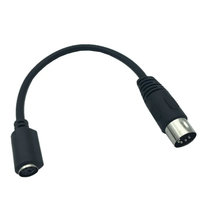 PS2 MD 6pin Женский к DIN 5pin Мужской кабель 0 15 м | Электроника
