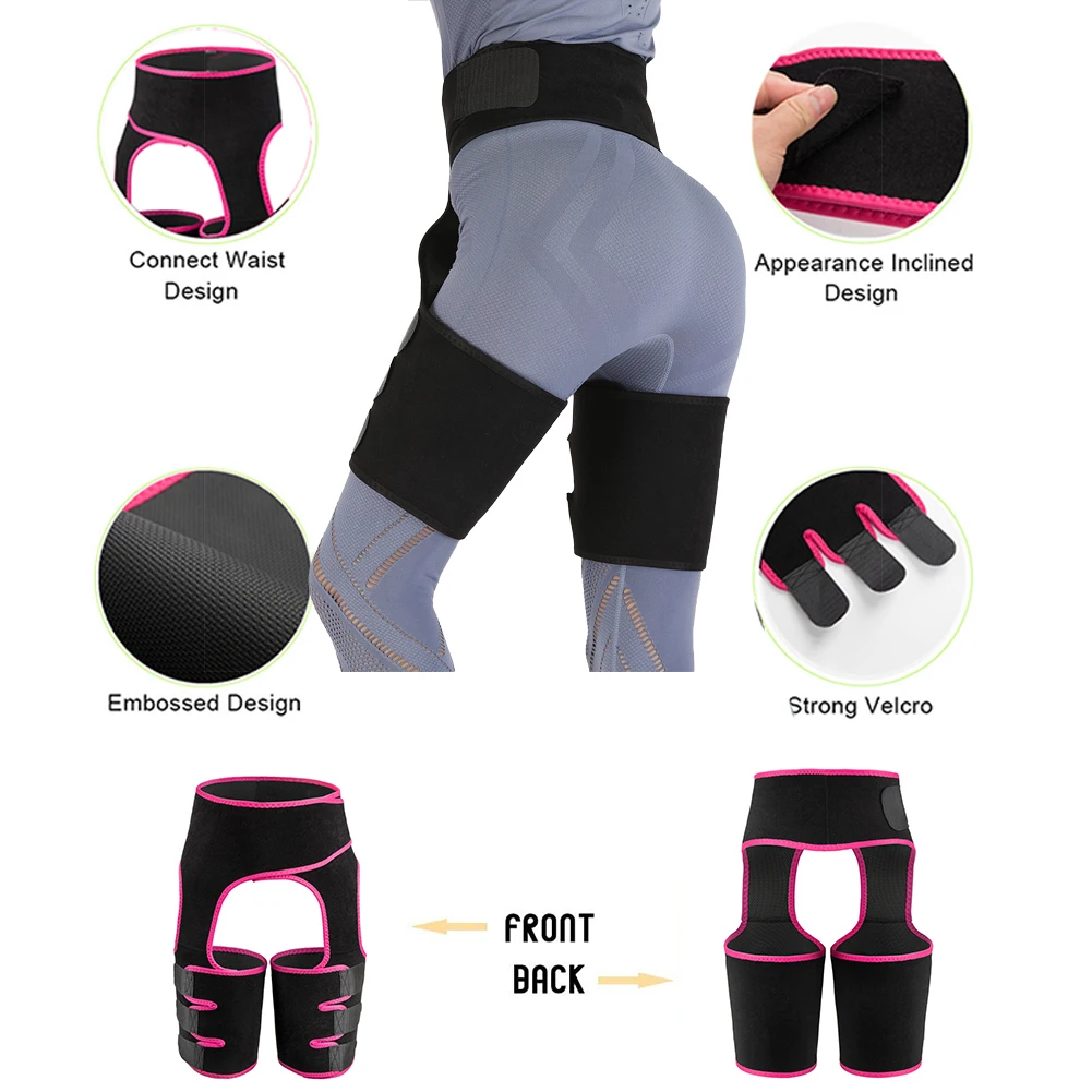 Триммер для бедер с высокой талией формирователь неопреновый пояс тренировок по