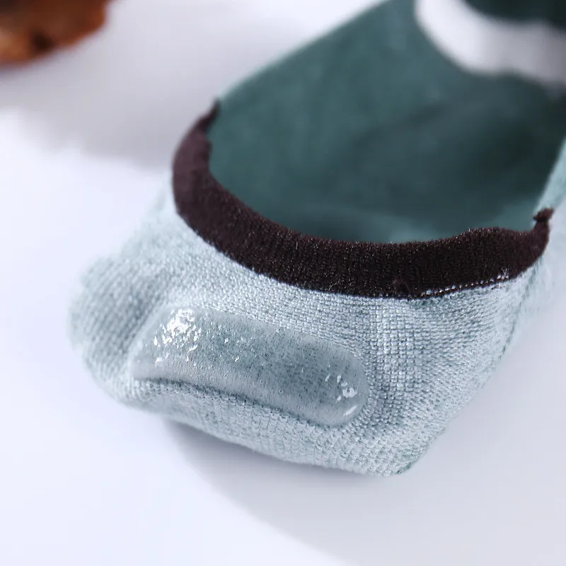 Носки лодочки FINETOO мужские короткие хлопковые нескользящие Повседневные Дышащие