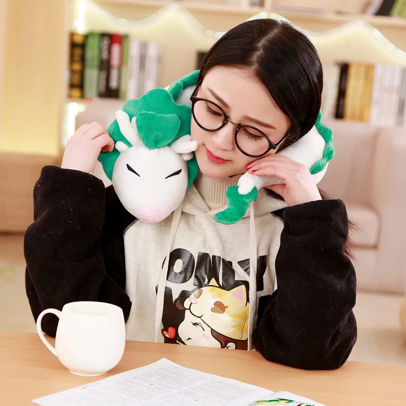 Модная мультяшная Аниме Миядзаки Хаяо из мультфильма Haku Милая U-образная кукла