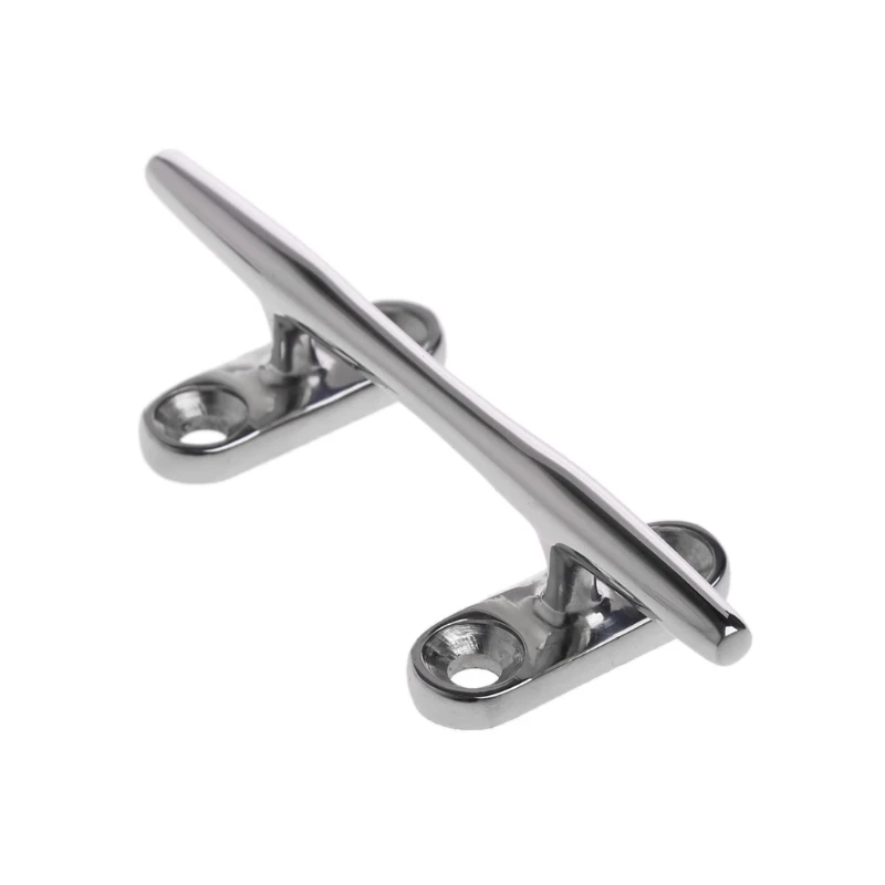 

Base Boat Dock Deck Rope Cleat Marine Bollard Yacht Stainless Steel 4"/5"/6"