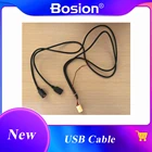USB-кабель для android автомобильного радио, длинный usb-кабель, двойной USB Головной блок, 10-контактный разъем