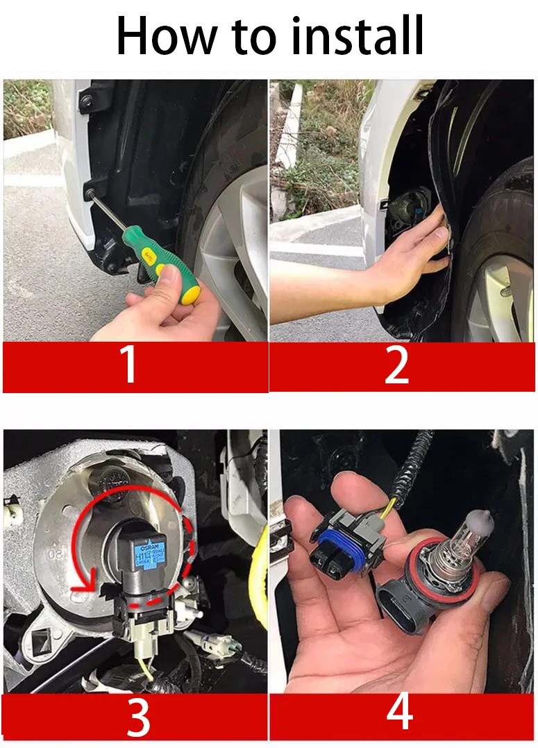 Светодиодный передние противотуманные фары Светильник лампы светильник s для