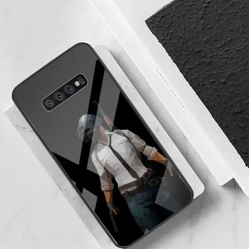 

Hot PUGB Phone Case For Xiaomi Mi 6 8 8Lite For Redmi 6 Note7 5 Phone Case Glass