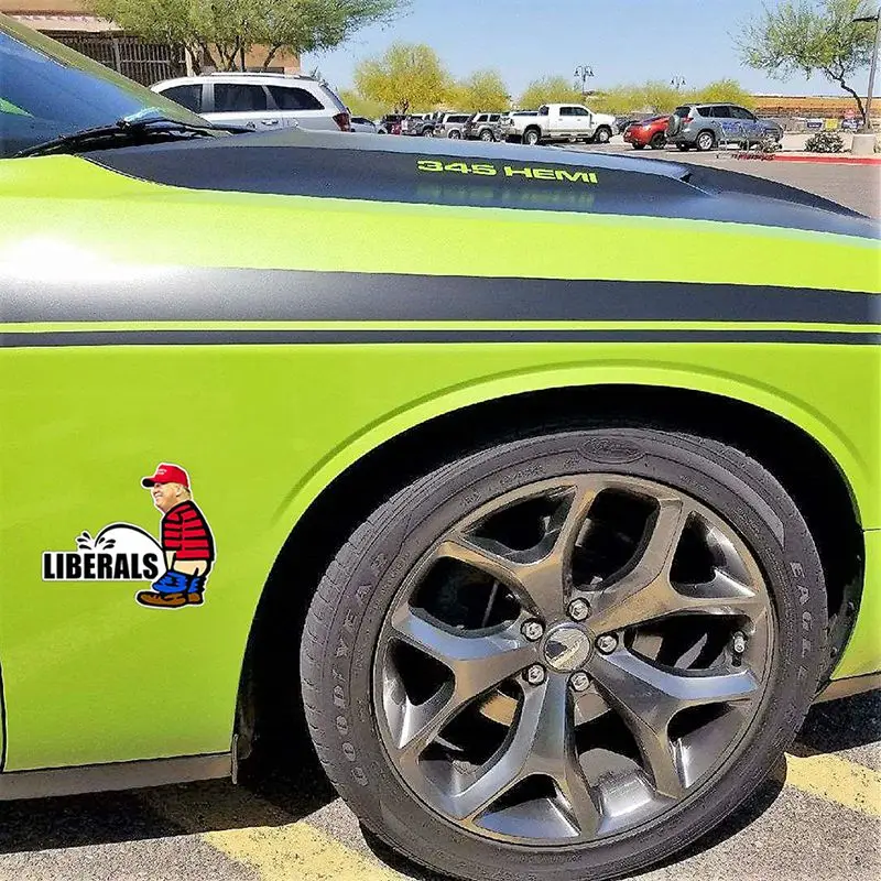 Коллекция 2019 года наклейки на бампер с изображением очков Дональда Трампа