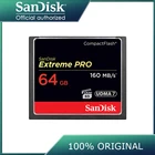Двойной Флеш-накопитель SanDisk Extreme Pro слот для карт памяти 64 Гб Высокое Скорость CF карт 160 МБс. Compact Flash карта 128 ГБ оперативной памяти, 32 Гб встроенной памяти, UDMA 7 для FHD Камера