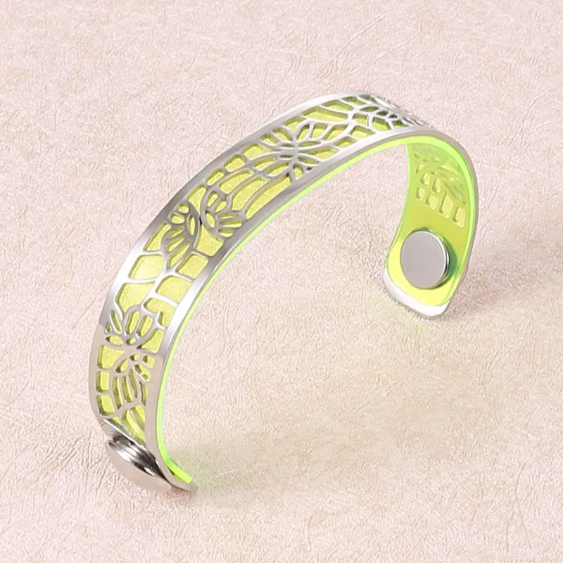 017 Cremo DIY Браслеты-манжеты для женщин Bijoux Yoiumit браслет из нержавеющей стали Manchette Femme Реверсивные кожаные ювелирные изделия - Окраска металла: 017