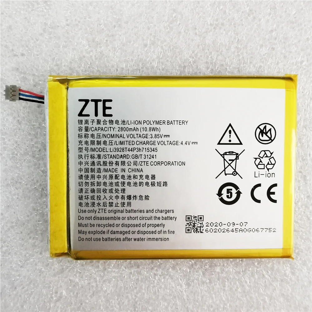 3 8 V 2800 мА/ч Li3820T43P3h715345 для ZTE MF910 MF910S MF910L MF910NL MF910V MF920 MF920A MF920S MF920TS MF920V MF920VS Батарея |