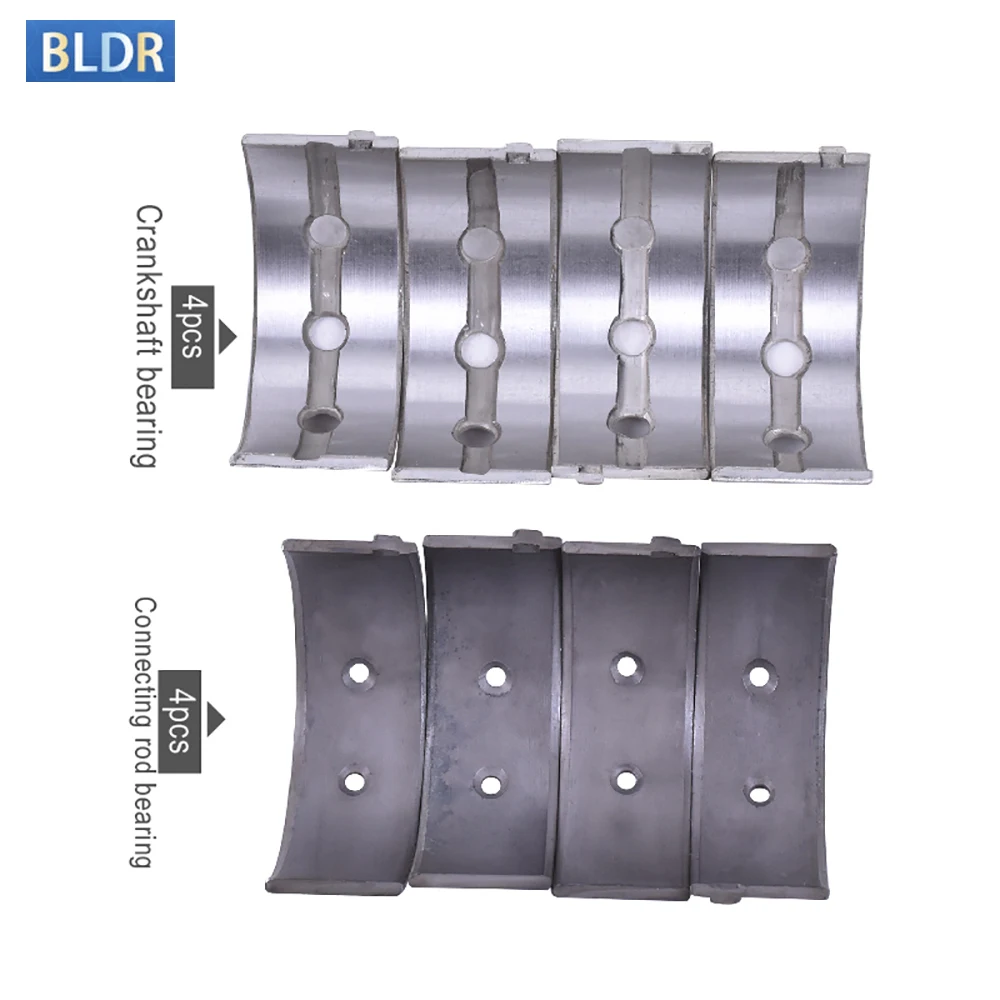 

STD +0.25 +0.5 +0.75 +1.0mm Motor Con Connecting Rod Crankshaft Main Bearing for Honda VF250V Magna 250 VTR250 VF250 VF VTR 250