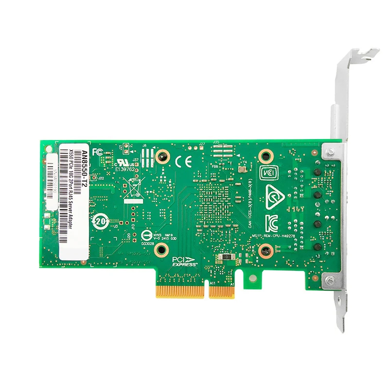 CEACENT AN8550-T2 для Intel X550-T2 10Gbase-T Ethernet конвергентный сетевой адаптер двойной RJ45 NIC с X550