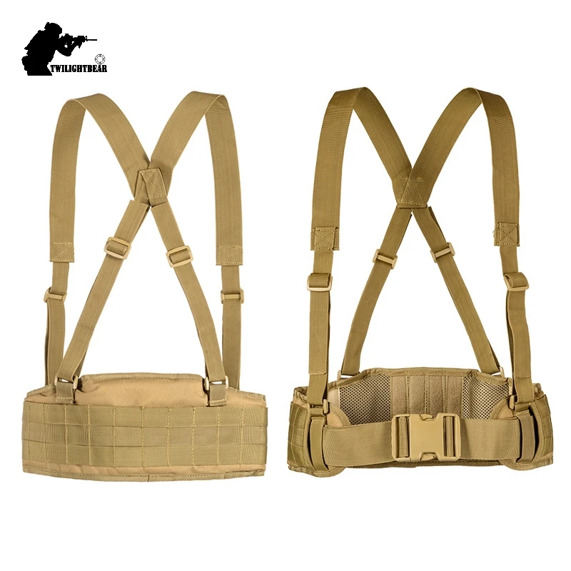 Военный тактический ремень Molle высшего качества 600D нейлон водонепроницаемый открытый X брекеты Многофункциональный тактический пояс 5 цветов BE012