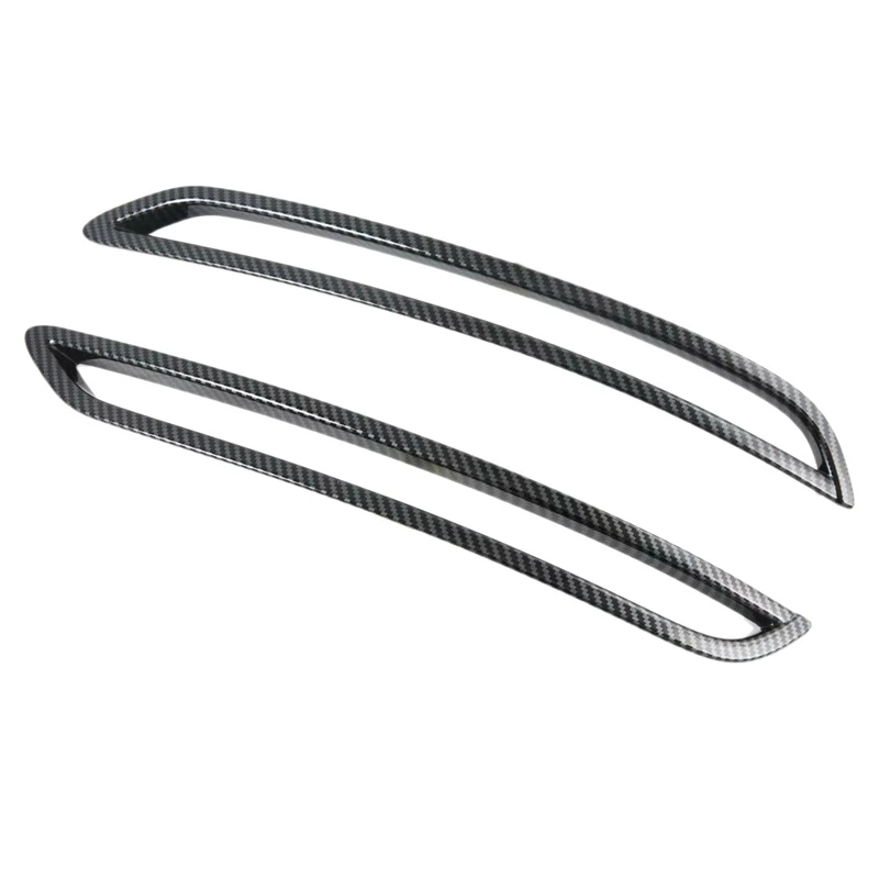 

Car Carbon Fiber Rear Fog Light Lamp Rear Tail Fog Light Lamp Covers Trim for - A3L 2021