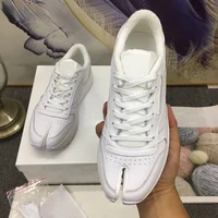spring autumn flat platform casual shoes women thick sole sneakers split toe small white shoes for girls sports shoes yl 08