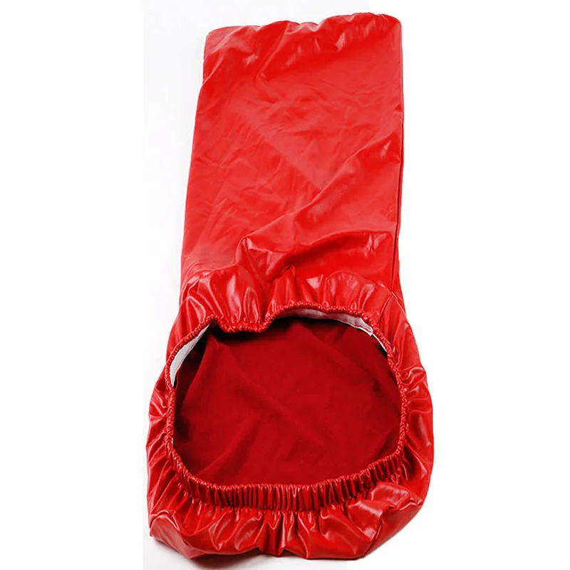 Чехол для стула из искусственной кожи чистый цвет водонепроницаемый чехлы