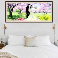 5d diamond painting flower tree scenery full round square man and wife diamond embroidery cross stitch mosaic picture home decor