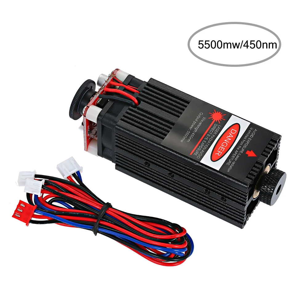 

500mw/ 2500mw/5500mw Focusable for CNC Engraving Laser Engraving Engraver CNC Laser Module cnc Router Laser Engraving Machine