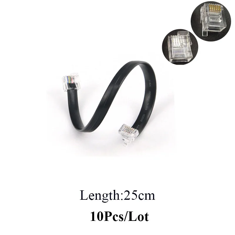 10Pcs 25cm 10 шт./партия EV3 линия передачи данных Кристалл соединительный кабель BB601 сенсор двигатель строительные блоки модели частей подходит для MOC EV3 робот 45544 9898 - Цвет: 10Pcs 25cm