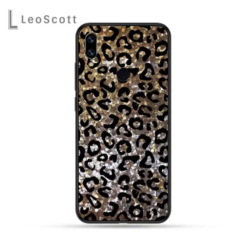 

Leopard Phone Case For Xiaomi Redmi Note 4 4x 5 6 7 8 pro S2 PLUS 6A PRO