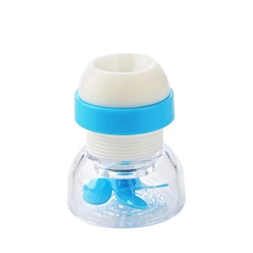 Blue Кухонный аэратор 1 Режим 360 градусов Регулируемый фильтр для воды диффузор экономичная насадка шланг для душа душ - Цвет: Blue