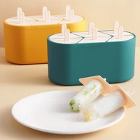 creative diy ice cream mold summer homemade popsicle household 6 cell detachable ice mold dessert tools