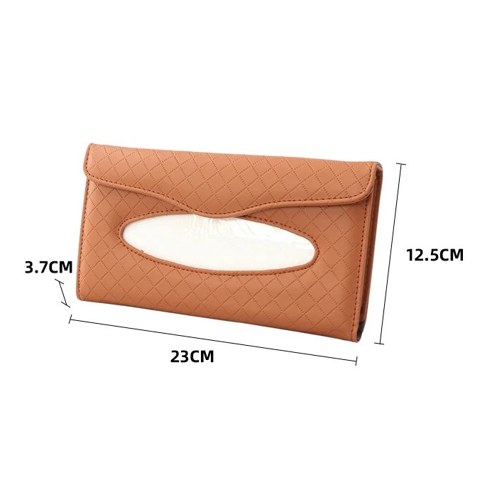 

1 Pcs Car Tissue Box Towel Sets Car Sun Visor Tissue Napkin Box Holder Auto Interior Storage Decoration for BMW Car Accessories