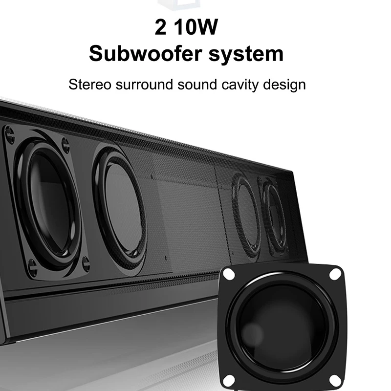 20 Вт Bluetooth динамик S688 домашний кинотеатр Саундбар супер бас портативный