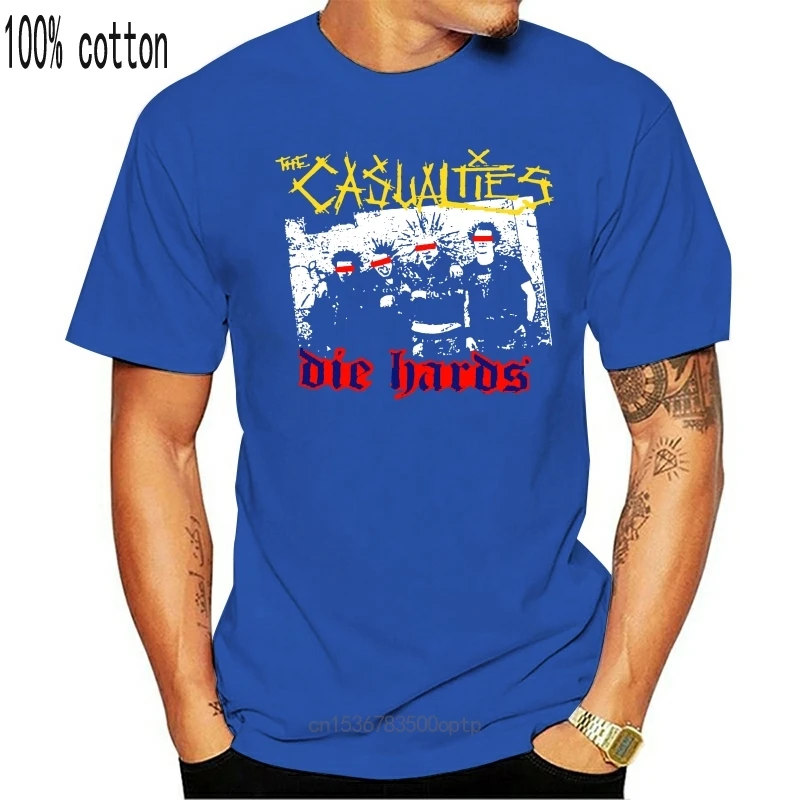 

New The Casualties - Die Hards T Shirt