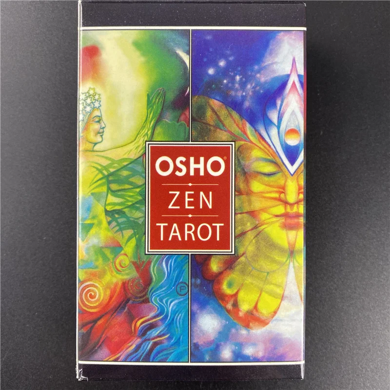 

Osho Zen Tarot Cards English Version Tarot Deck Oracle Board Game For Party Divination Entertainment Party with PDF Guidebook