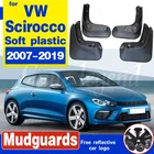 Для Volkswagen VW Scirocco 2007-2019 3-го автомобиля Брызговики переднее заднее крыло брызговики 2013 2014 2015 2016
