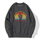 Винтажная Толстовка для единоборств, Мужская Уличная одежда с длинным рукавом и круглым вырезом, пуловер, мужская повседневная свободная Мягкая дышащая уличная флисовая толстовка