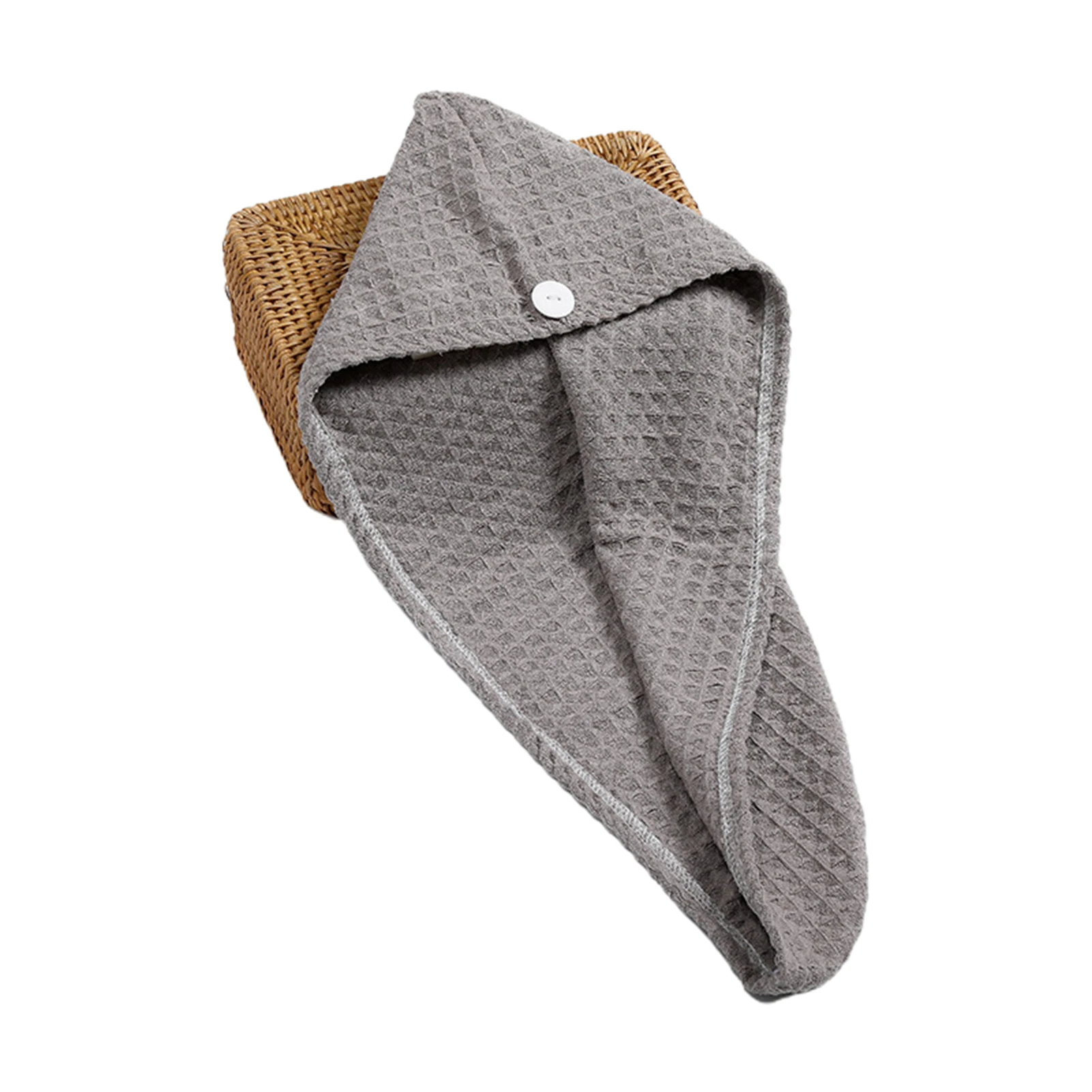 

Hair Drying Towel Ultra Absorbent Convenience Quick Dry Hair Turban Hair Towel Wrap for Women Wet Hair HANW88