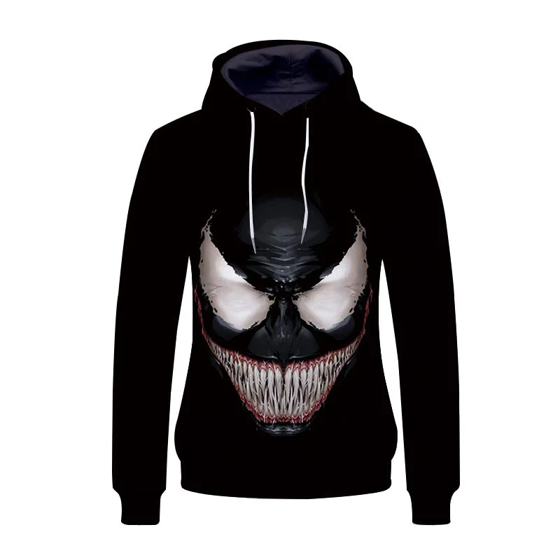 DM COS Новый ролевый фильм Веном одежда куртка свитер чудо яд с капюшоном 2019 модный