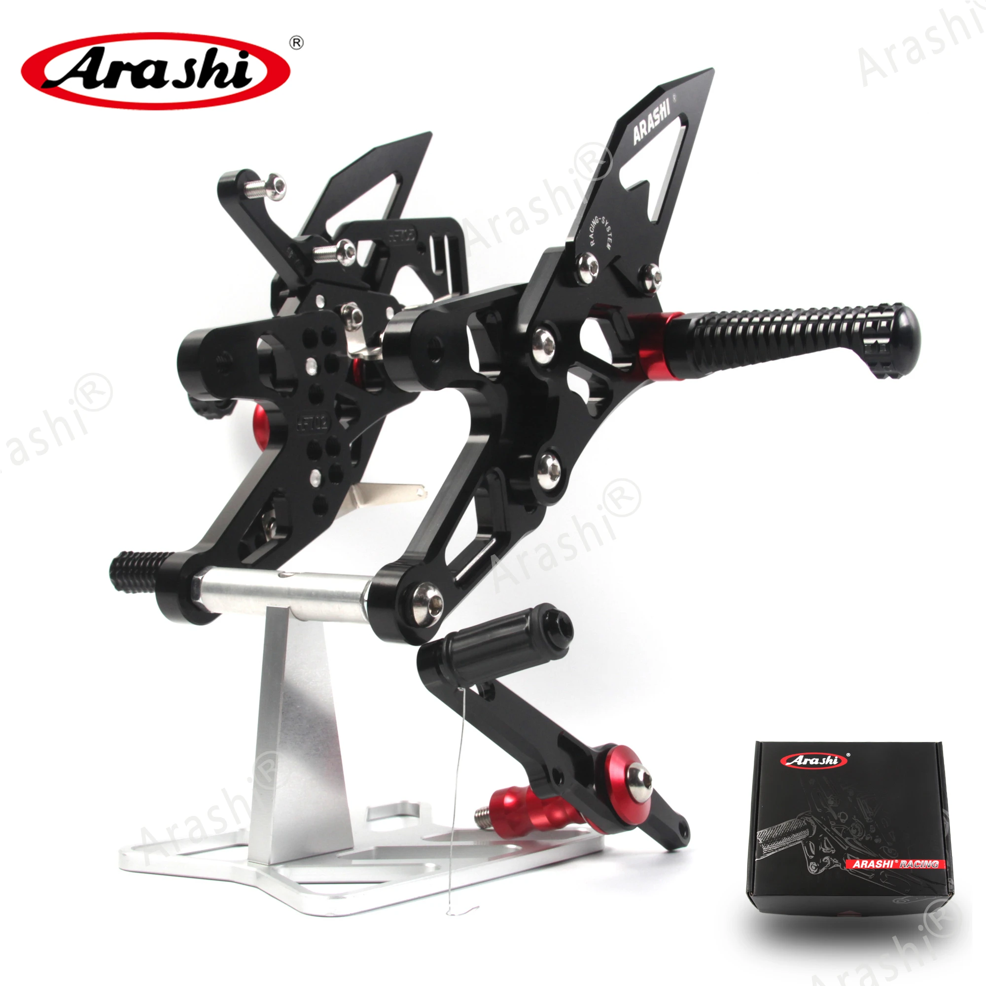 Подножки Arashi для BMW S1000RR / HP4 2015 2019 с ЧПУ Регулируемые подножки S 1000 RR 2016 2017 2018
