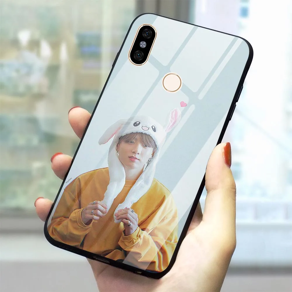 Чехол для телефона Jungkook Kpop Xiaomi Mi A2 Redmi 4X 6A Note 5 6 7 Pro A1 8 Lite 9 F1 закаленное