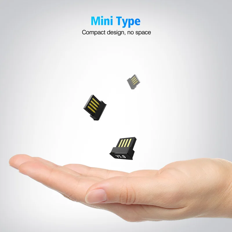 Мини беспроводной USB Bluetooth-адаптер музыкальный аудио-приемник 5 0 передатчик для