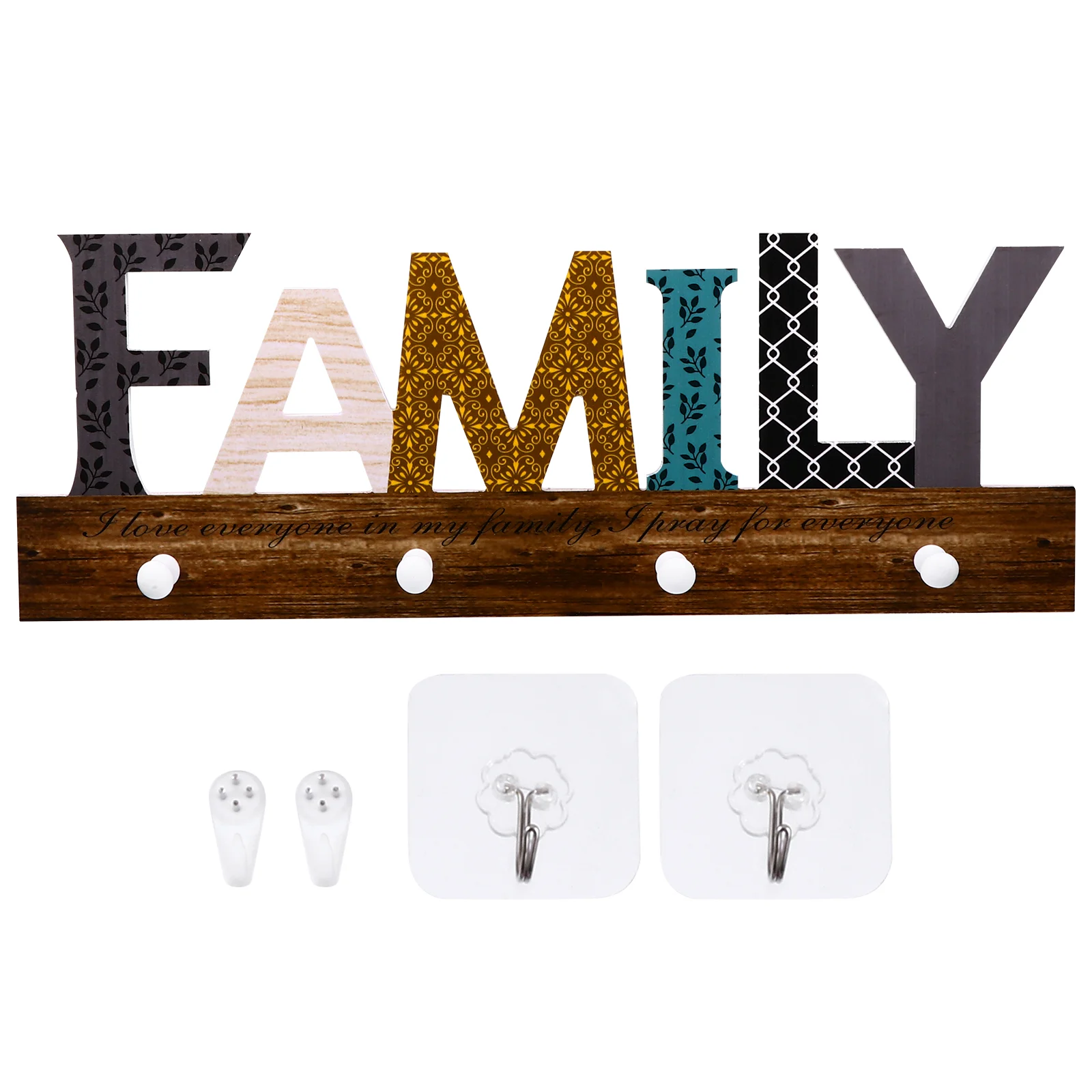 

1Pc Seamless Punch-free Home Hook Delicate Versatile Wall-mounted Hanger
