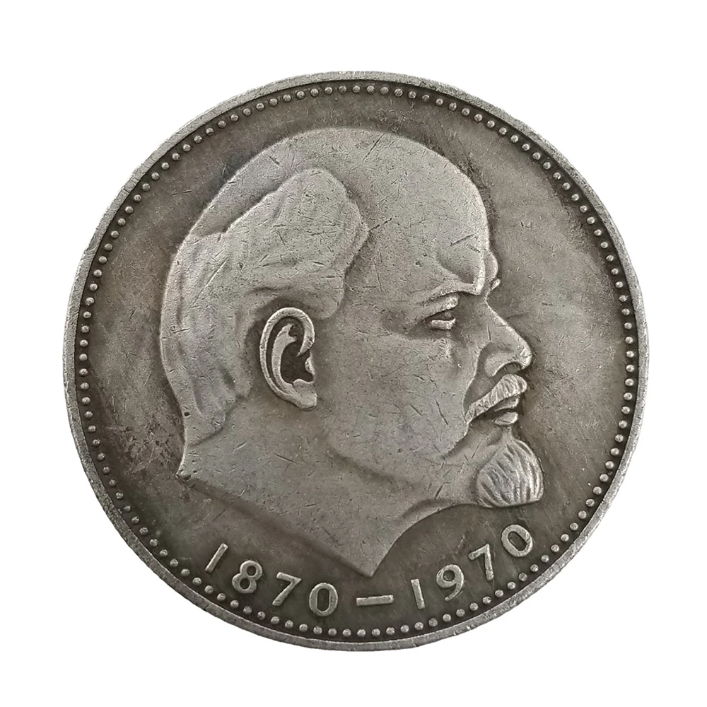 

Памятная монета Ленина 1870-1970, 10 рублей, Россия, коллекция сувениров, украшение для дома, поделки, настольные украшения, подарок
