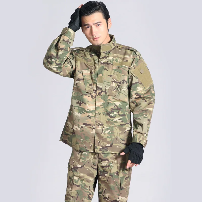 

New python pattern CP male army fans equipment US Army training suit outdoor foreign army second generation camouflage suit